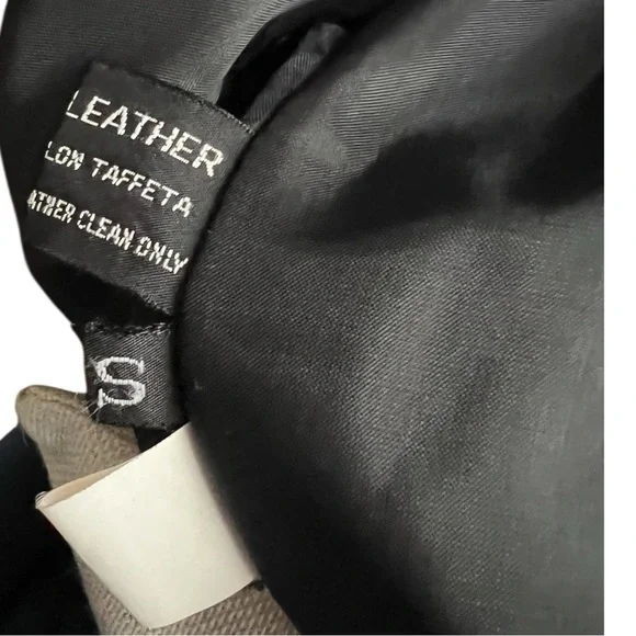 Vintage Winlit Leather Detail design women’s Jacket. SZ. S - Picture 11 of 11